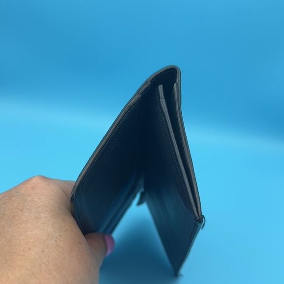 Prada Blue Saffiano Lux Leather Long Wallet- with Prada box and COA - Picture 5 of 9